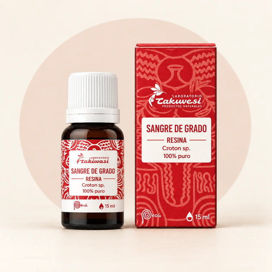 Resina de Sangre de Grado — presentación del producto