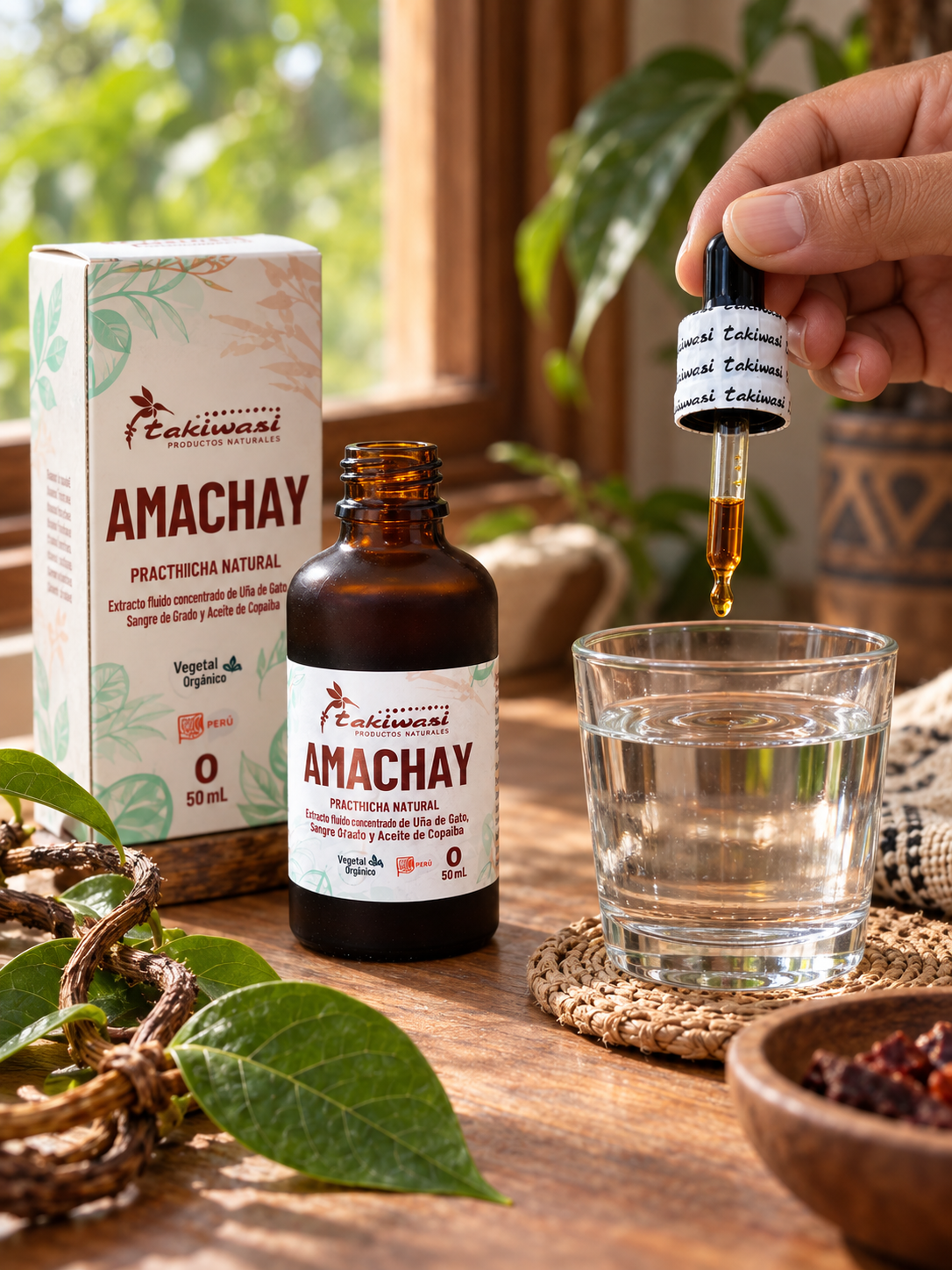 Amachay en una escena contextual