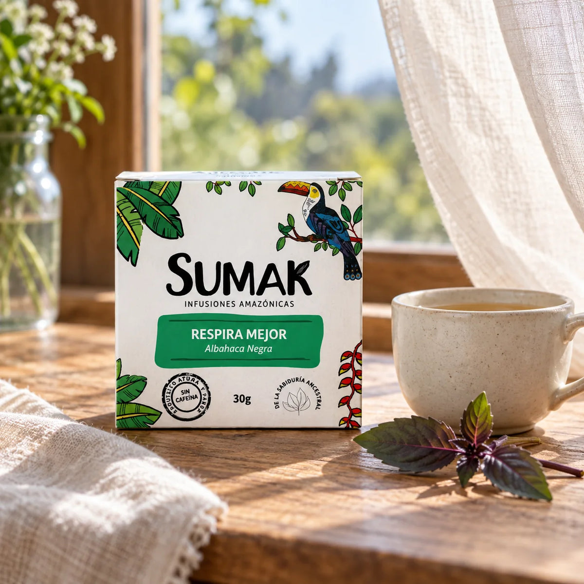 SUMAK Respira Mejor — fotografía editorial