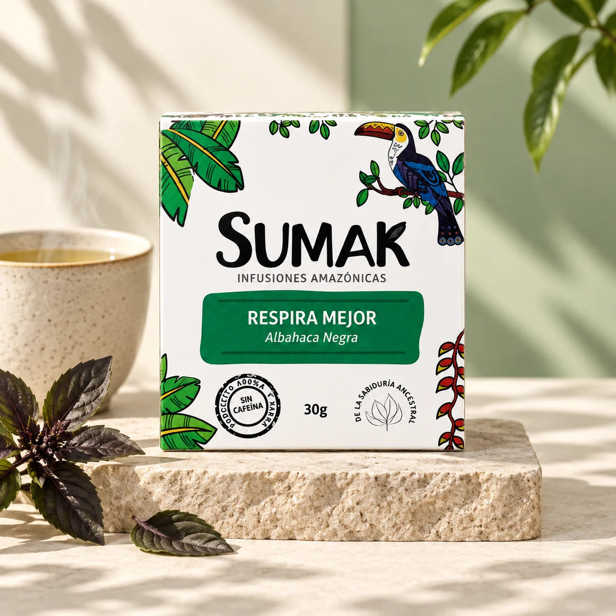 SUMAK Respira Mejor — fotografía de estudio