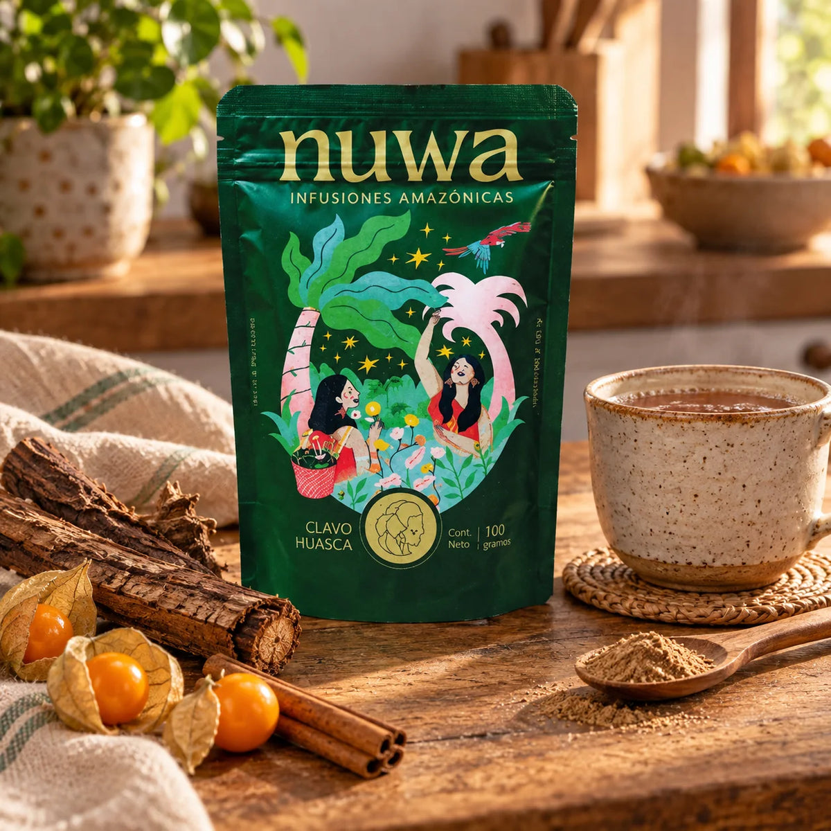 NUWA Clavo Huasca — fotografía editorial