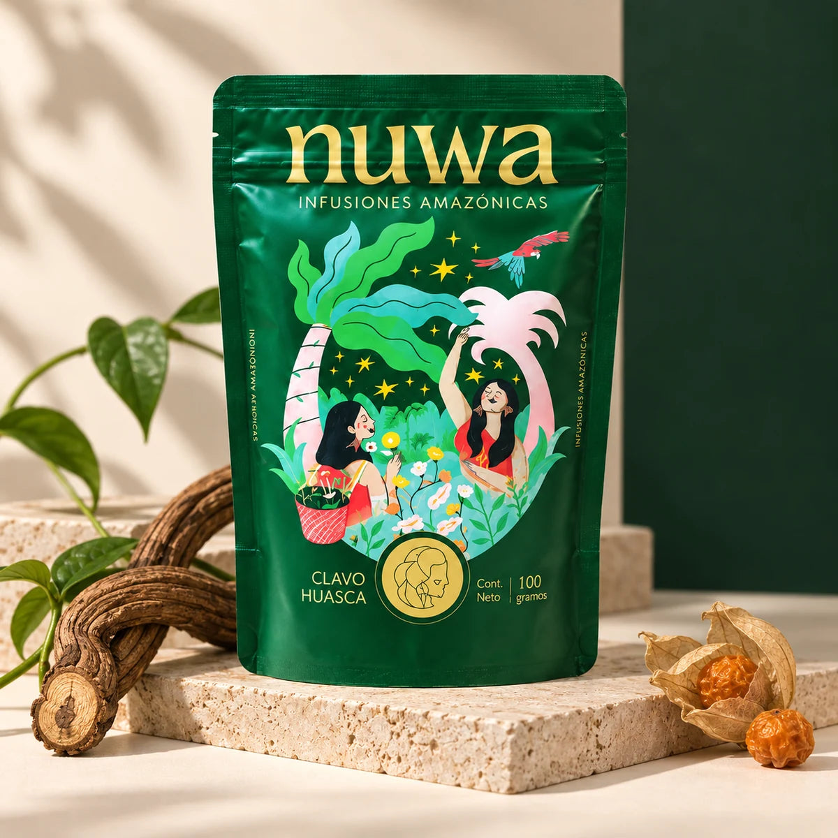 NUWA Clavo Huasca — fotografía de estudio