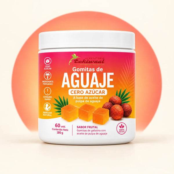 Gomitas de Aguaje — presentación del producto