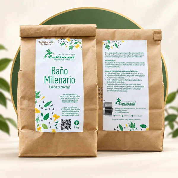 Baño Milenario — presentación del producto