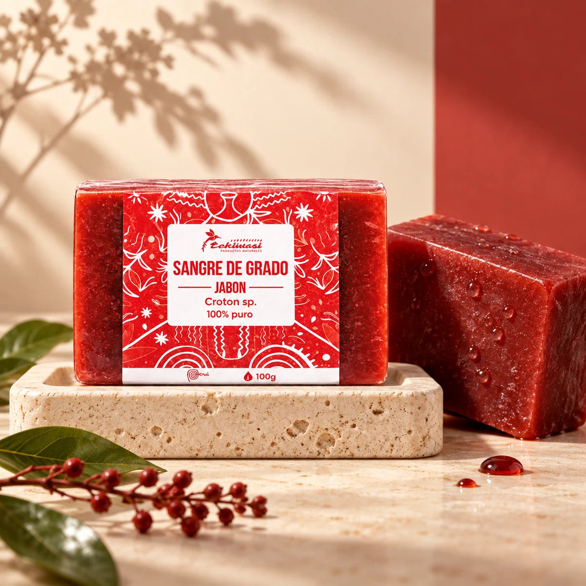 Jabón de Sangre de Grado — fotografía de estudio