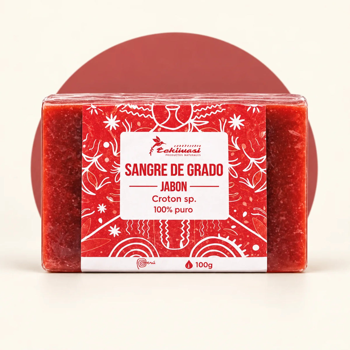 Jabón de Sangre de Grado — presentación del producto