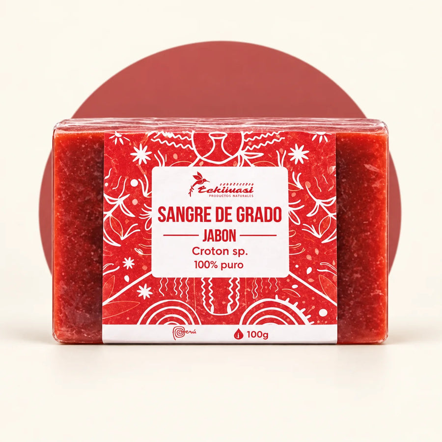 Jabón de Sangre de Grado — presentación del producto