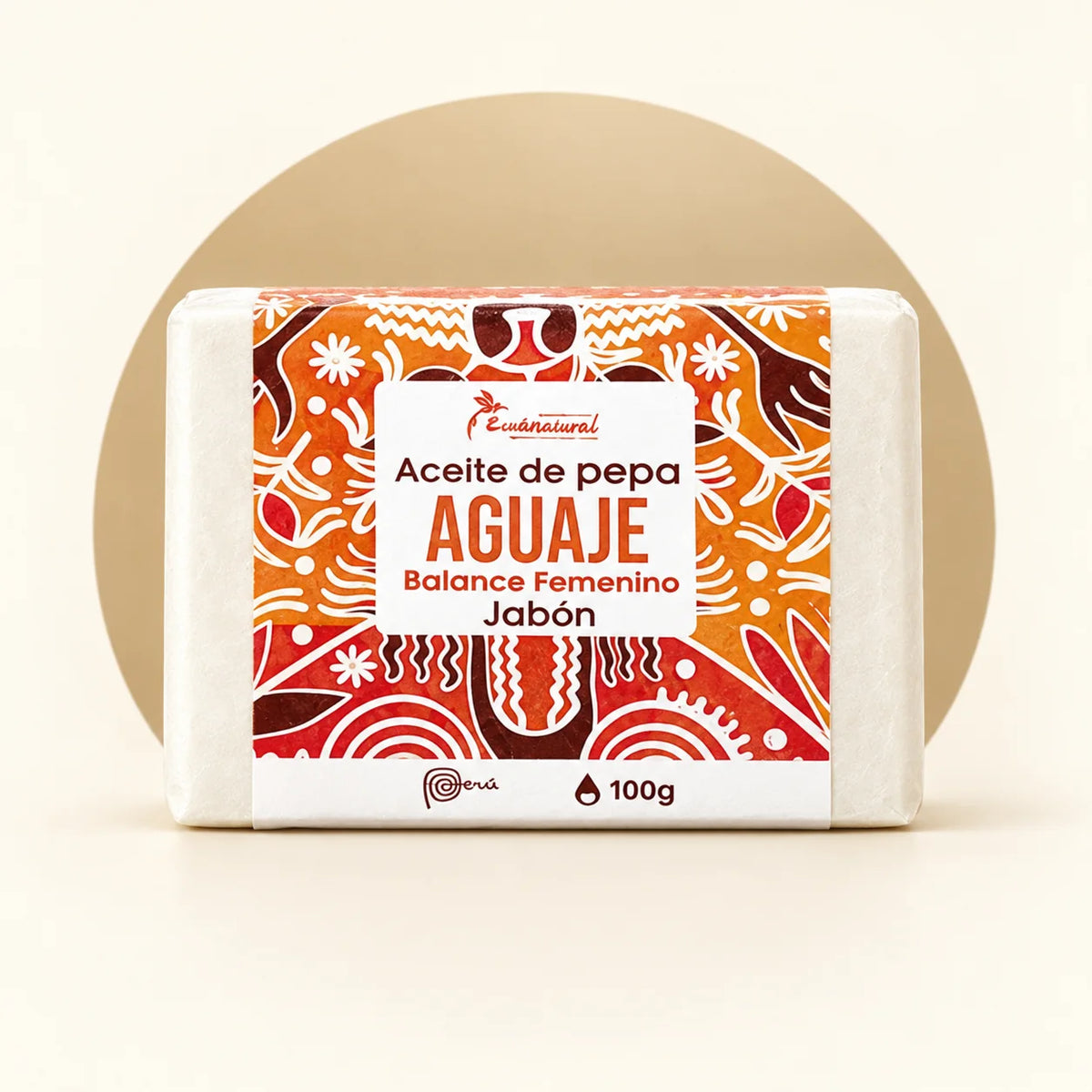 Jabón de Pepa de Aguaje — presentación del producto
